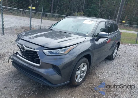 2020 Toyota Highlander L из США, поврежденный, VIN 5TDCZRAH2LS512145